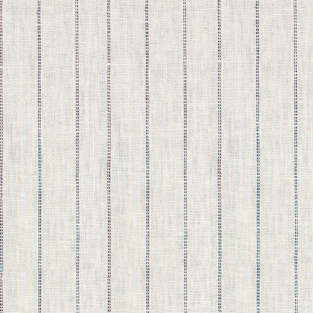 Linen Dotted Stripe White