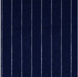 Linen Dotted Stripe Navy