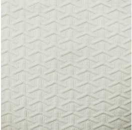Ponte Roma Quilted Jacquard White