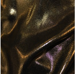 Superior Georgette Foil Black Gold