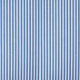 Cotton Poplin Medium Stripe Denim Blue