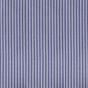 Cotton Poplin Narrow Stripe Denim Blue