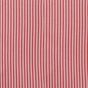 Cotton Poplin Narrow Stripe Red
