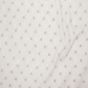Crinkled Dobby Spot Chiffon Ivory