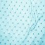 Crinkled Dobby Spot Chiffon Light Blue