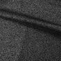 Foiled Georgette - Black Silver Foil