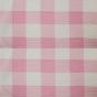 Large Check Chiffon Yoryu Pink White