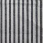 Linen Stone Washed Stripe Black