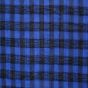Medium Check Chiffon Yoryu Blue Black