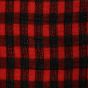 Medium Check Chiffon Yoryu Red Black