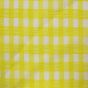 Medium Check Chiffon Yoryu Yellow White