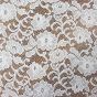 Floral Nylon Lace Ivory