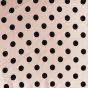 Silky Morrocain Print Blush Base Black Spot