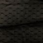 Chiffon With Lurex Squares SM-3937 Black with Black Lurex