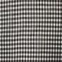 Small Check Chiffon Yoryu Black White