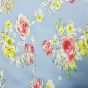 Superior Georgette Sky Blue Multi Floral Print