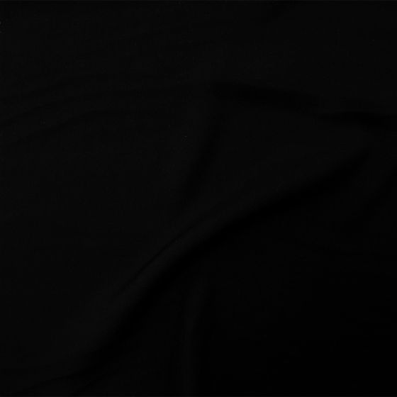 45s Viscose Twill Black
