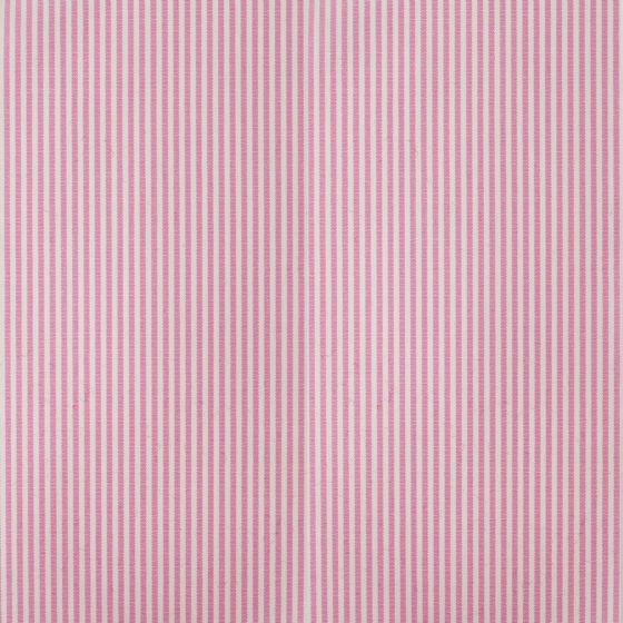 Cotton Poplin Narrow Stripe Pink