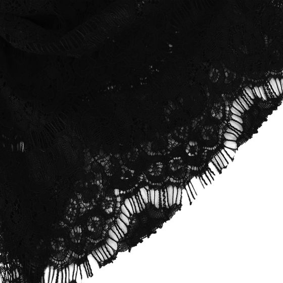 Eyelash Lace Black