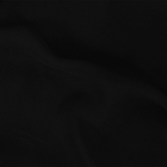 Feather Georgette Black