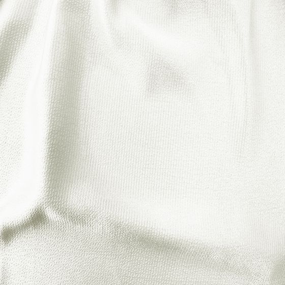 Heavy Bubble Satin White