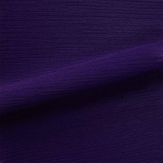 Heavy Crinkle Chiffon Purple