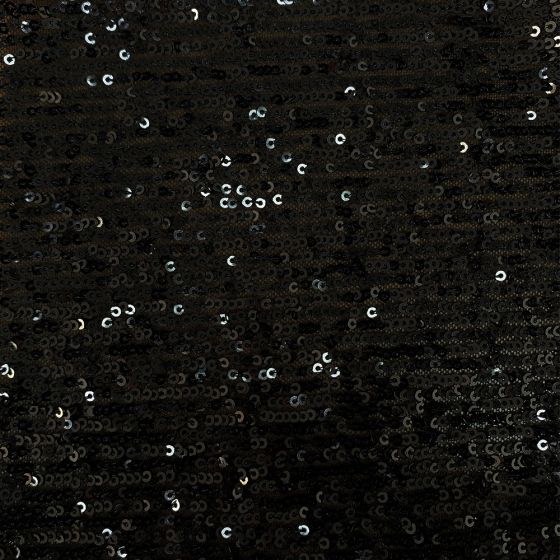 Sequins Mesh Black