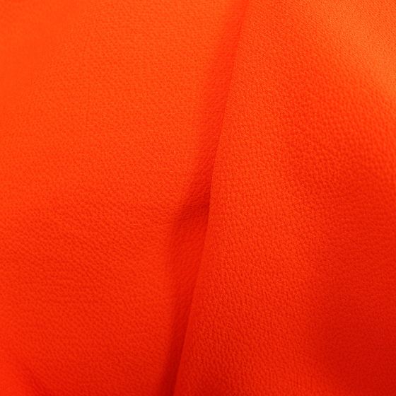 Bubble Crepe Fiery Red