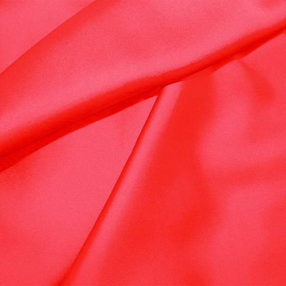 Leah Satin Neon Coral