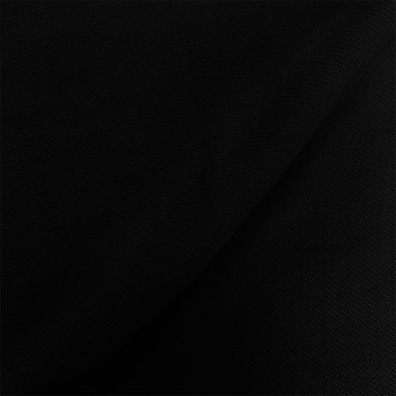 Linen Look Twill Black