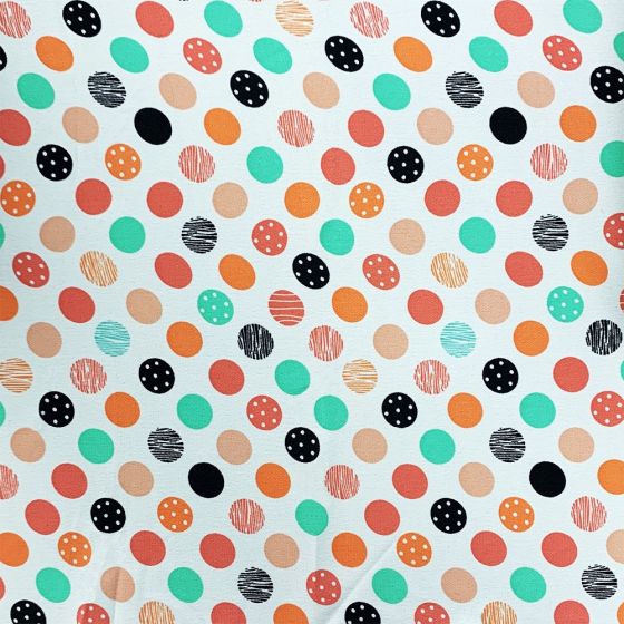 Madrid Multi Colour Spot Ivory Base