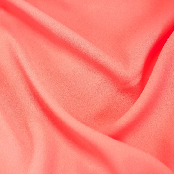 Mango Crepe Neon Peach