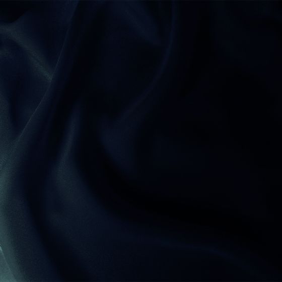 Satin Chiffon Dark Navy