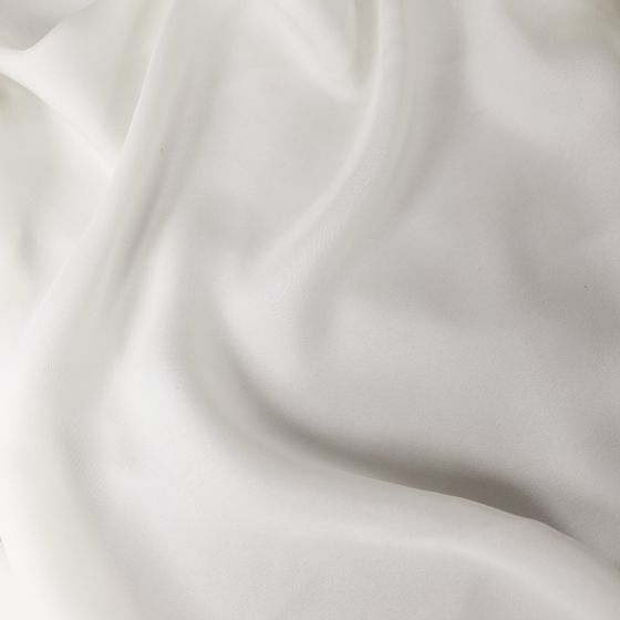 Satin Chiffon Ivory