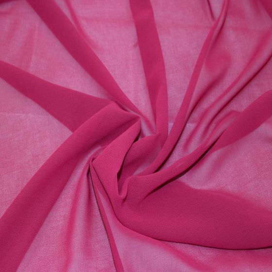 Silky Chiffon Fuchsia