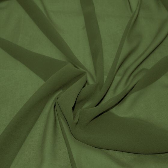 Silky Chiffon Khaki