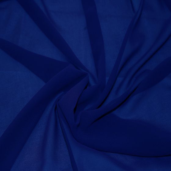 Silky Chiffon Royal Blue