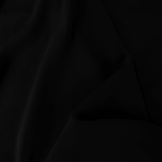 Silky Georgette Black