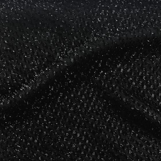 Chiffon Jacquard SM-3938 Black