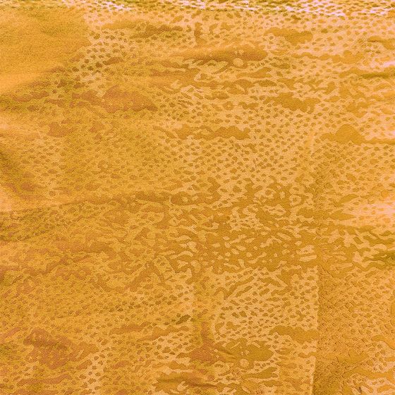 Snake Satin Jacquard Gold