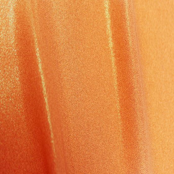 Superior Georgette Foil Orange Green
