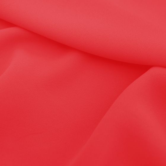 Superior Georgette Pink Coral