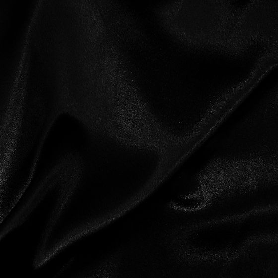 Washer Satin Back Crepe Black