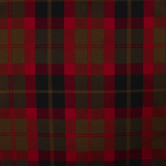 Woven Check Red Brown