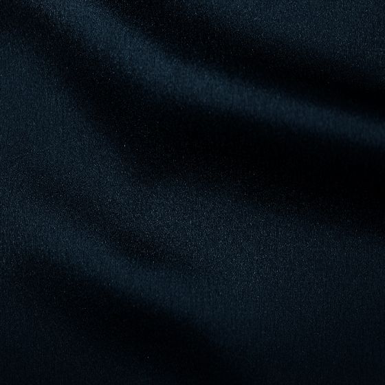 Zara Satin Back Crepe Dark Navy