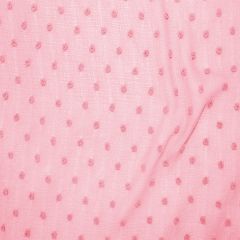 Crinkled Dobby Spot Chiffon Pink