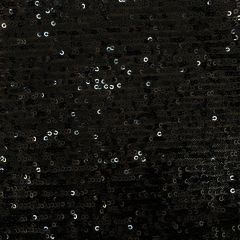 Sequins Mesh Black